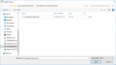Importing a Library - Sunrise Systems
