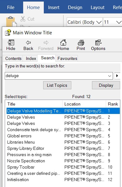 pipenet spray sprinkler module tutorial